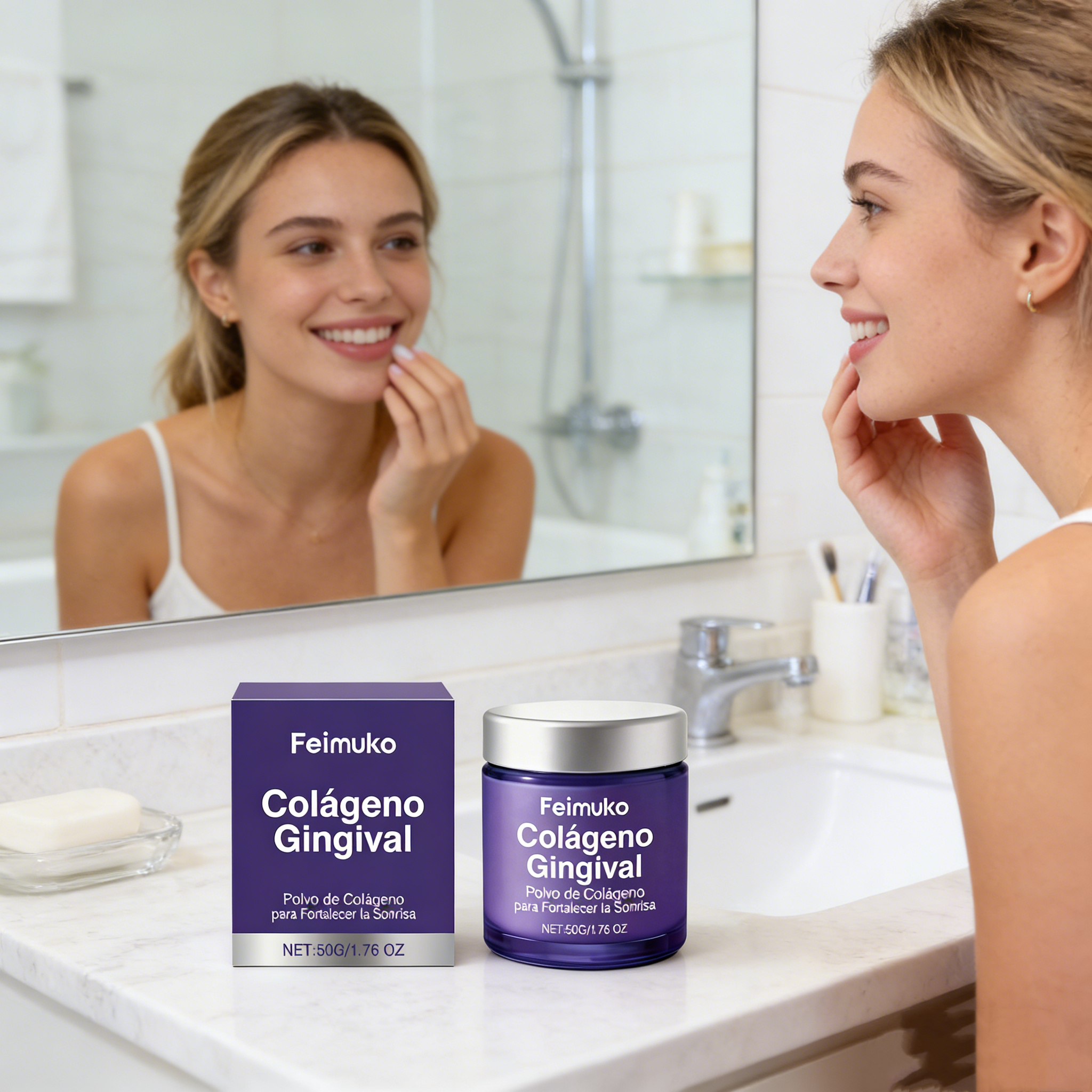 Teeth Whitening Price - Collagen Teeth Cleaning Powder Mint Fresh