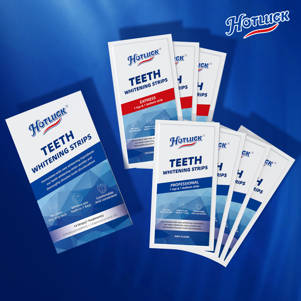 Teeth Whitening Hydrogen Peroxide - Hotluck Teeth Whitening Strips 7 Treatments