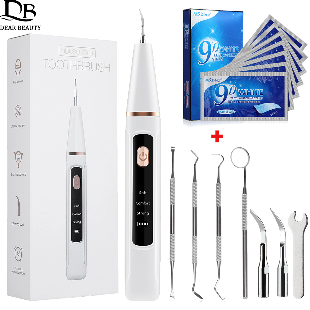 Teeth Whitening Mouthwash - Ultrasonic Dental Calculus Remover And 9D