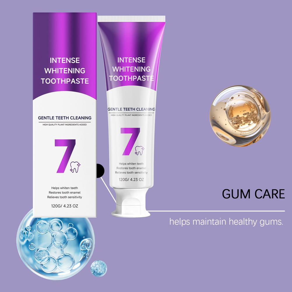 Teeth Whitening Natural - 120g Probiotic Teeth Whitening Toothpaste Natural