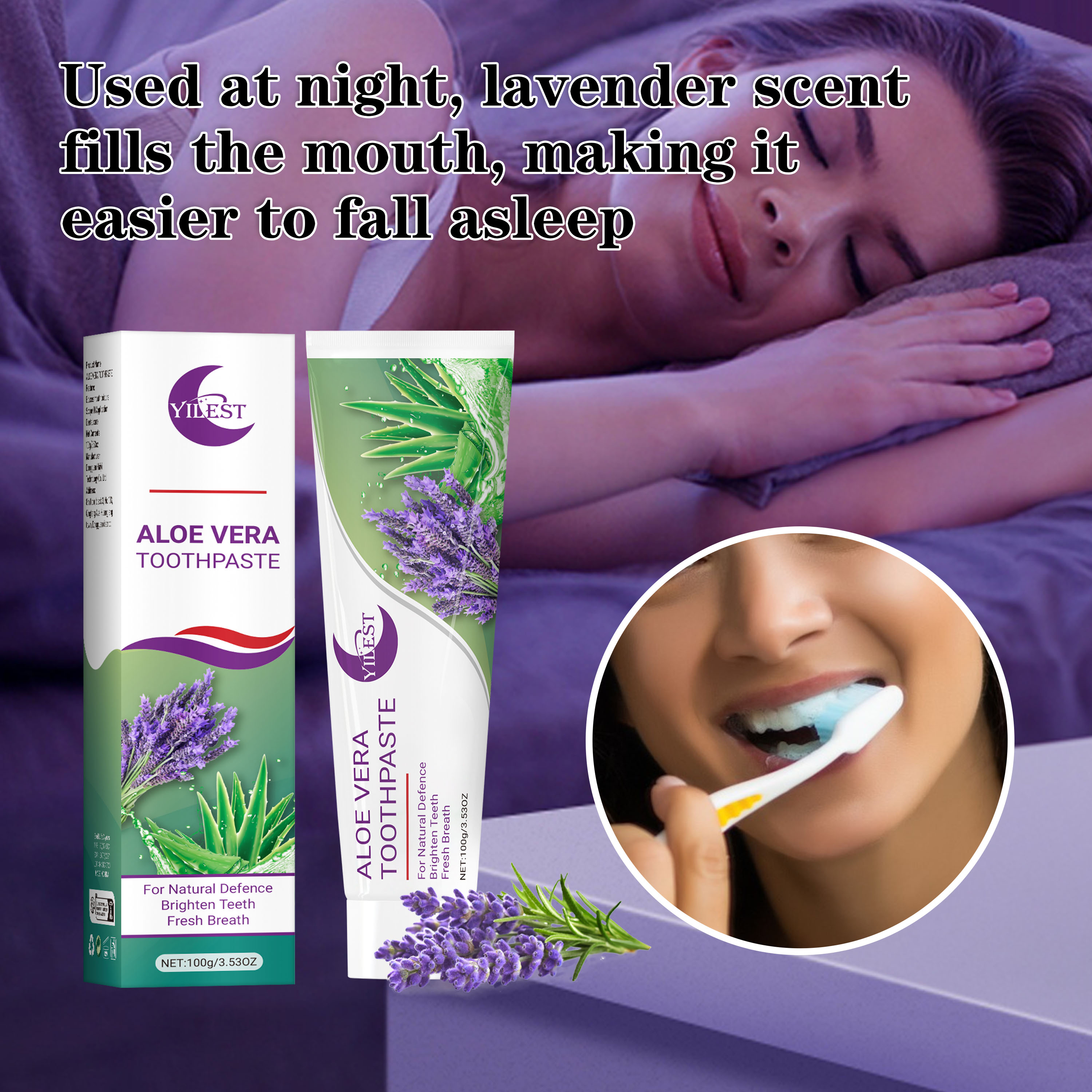 Teeth Whitening Natural - Toothpaste Deep Cleaning Whitening Teeth Fresh