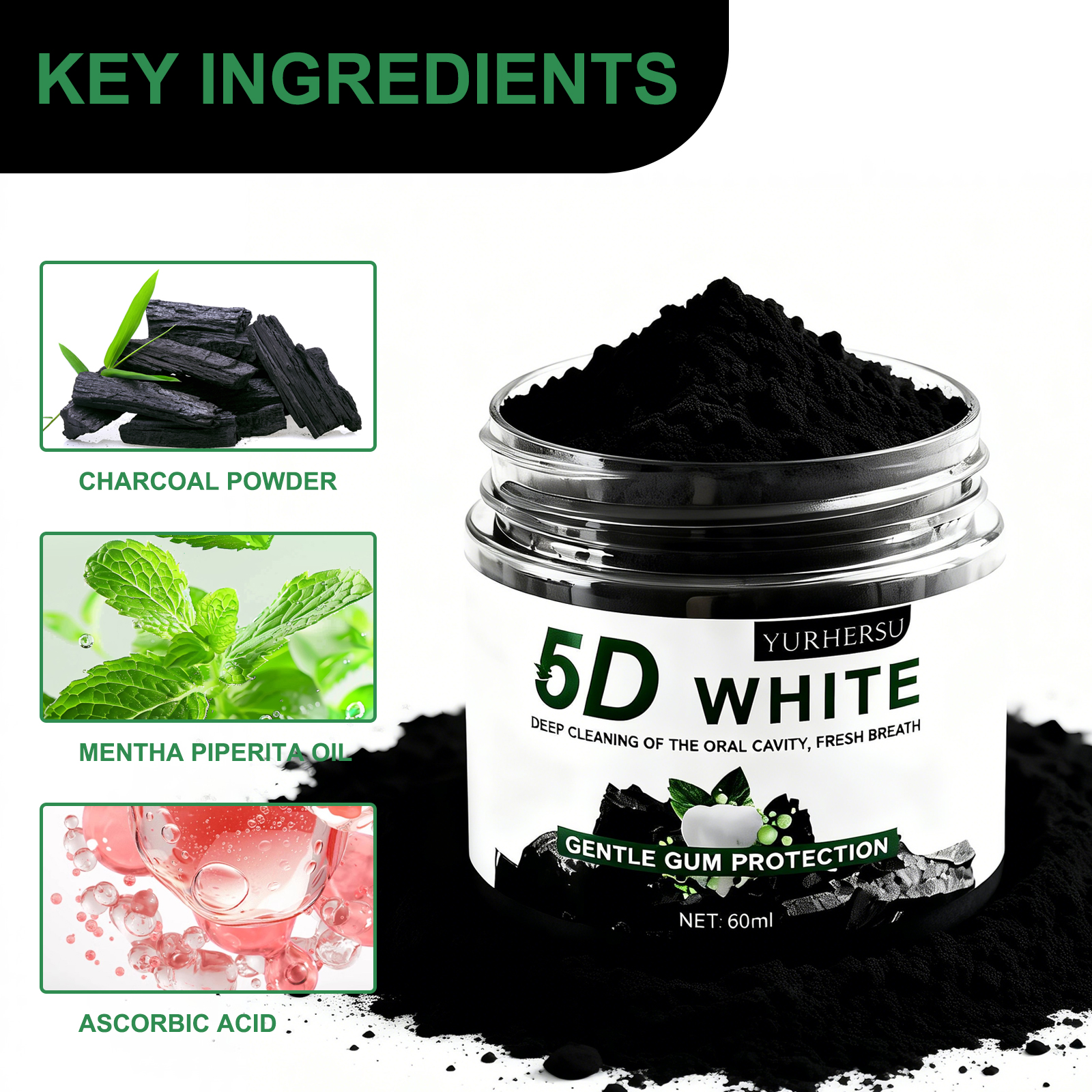 Bamboo Charcoal Teeth Whitenin - Teeth Whitening Ingredients avis et prix