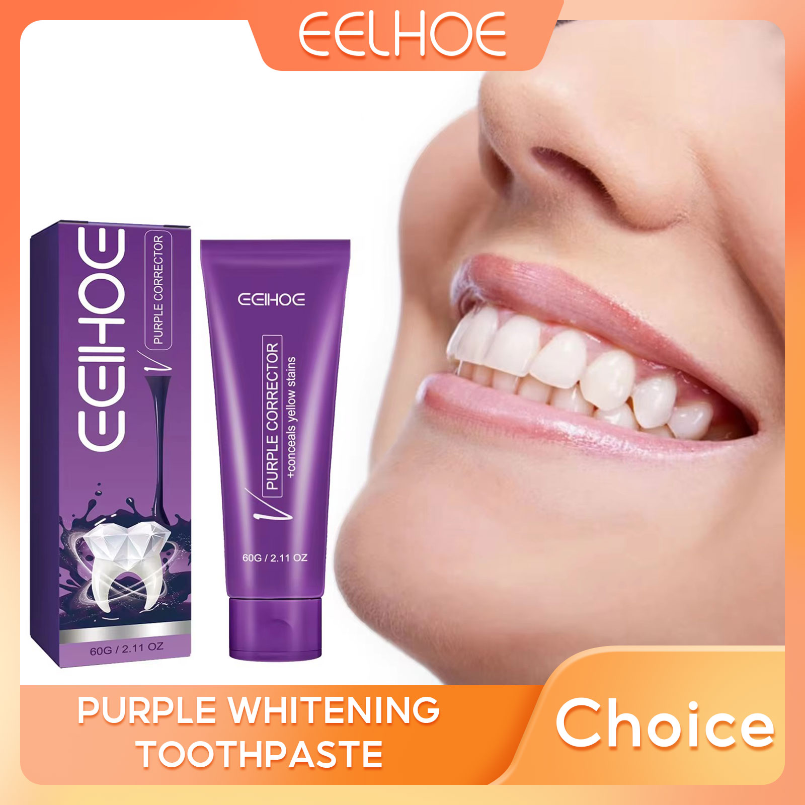 Teeth Whitening Purple Toothpa - Teeth Whitening Natural avis et prix