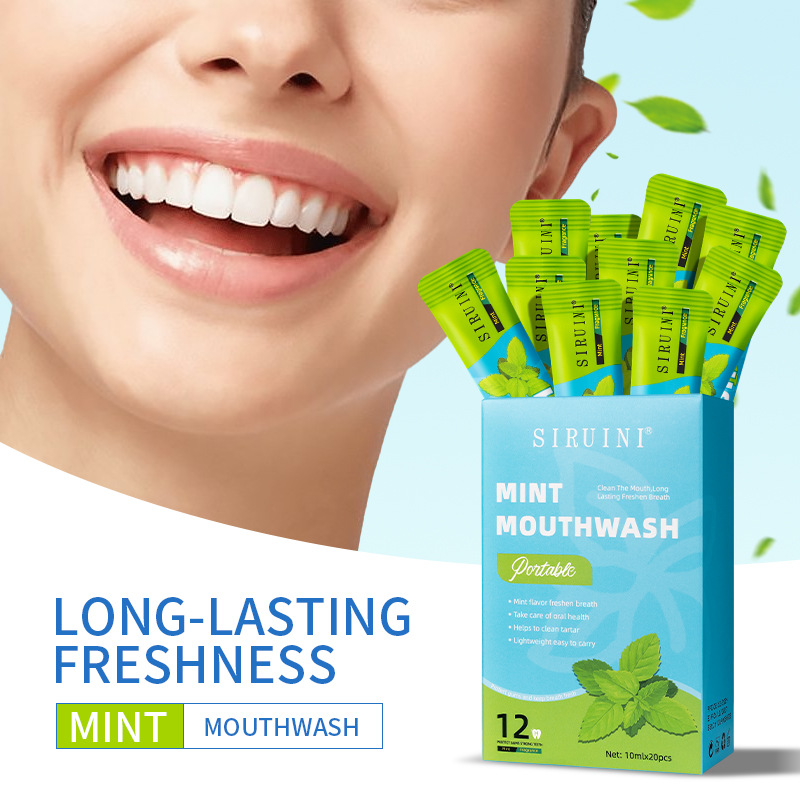 20 PCS Disposable Mouthwash No - Teeth Whitening Mouthwash avis et prix