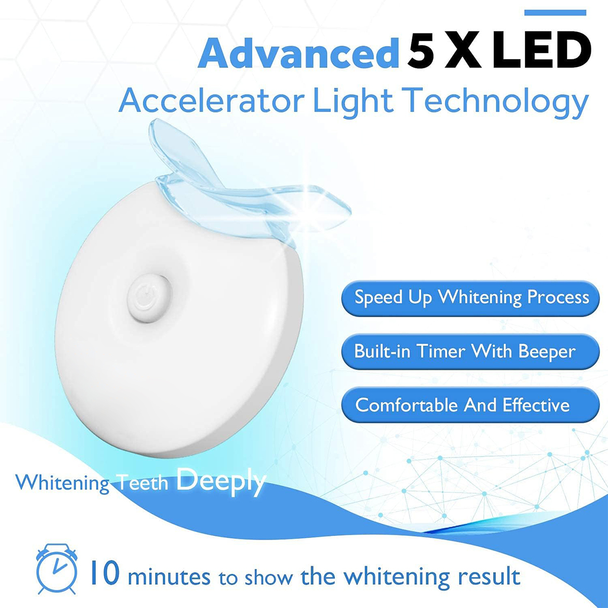 Teeth Whitening Kit - 5X LED L - Teeth Whitening Levels avis et prix