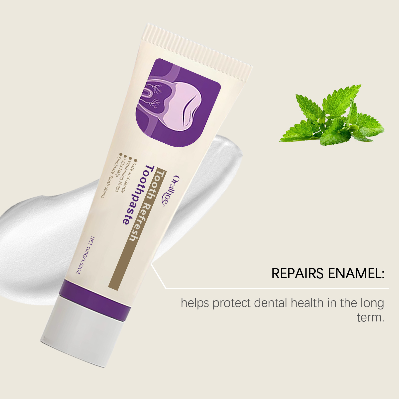 Teeth Refresh Toothpaste White - Teeth Whitening Natural avis et prix