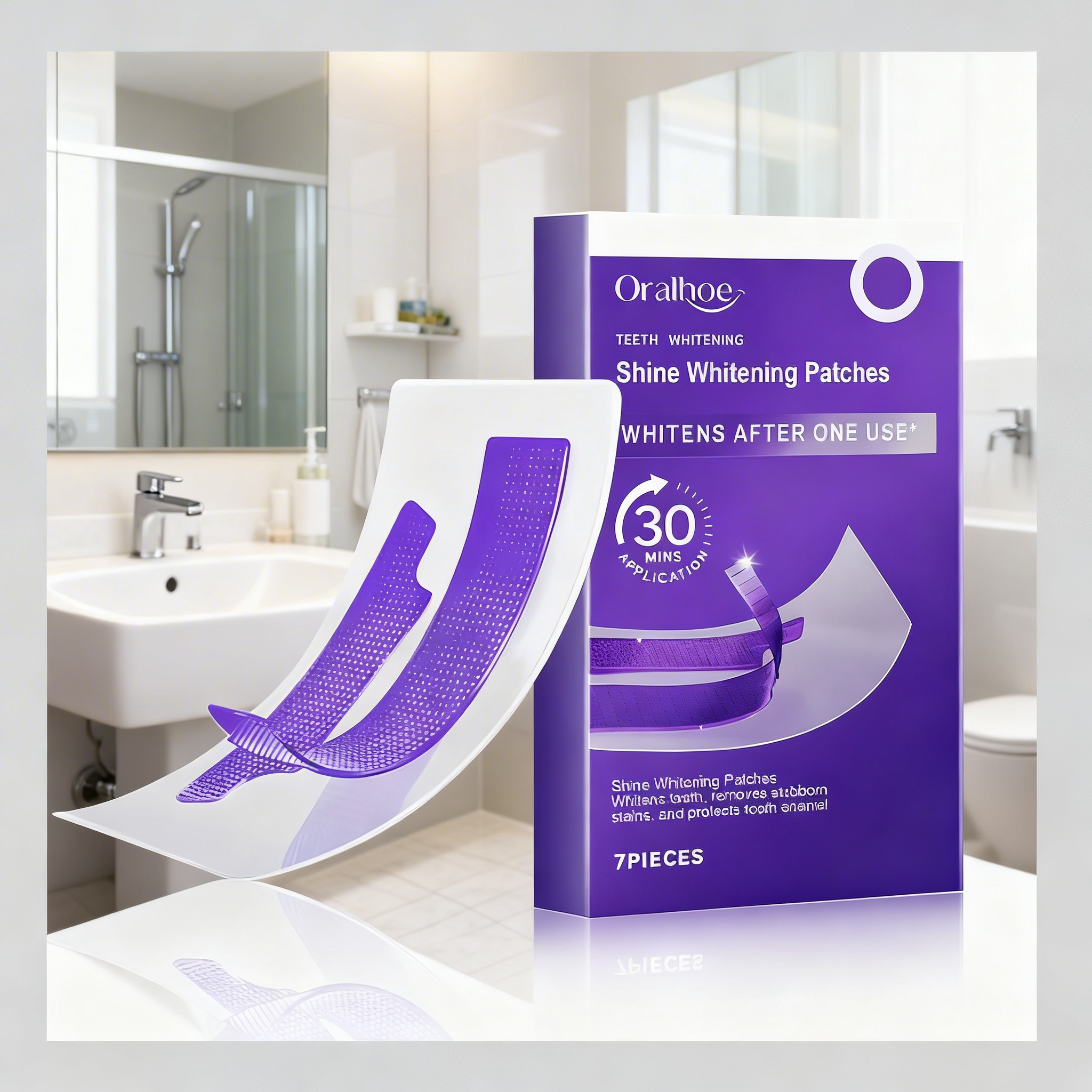 1/2BOX Purple Teeth Whitening  - Teeth Whitening Flash avis et prix