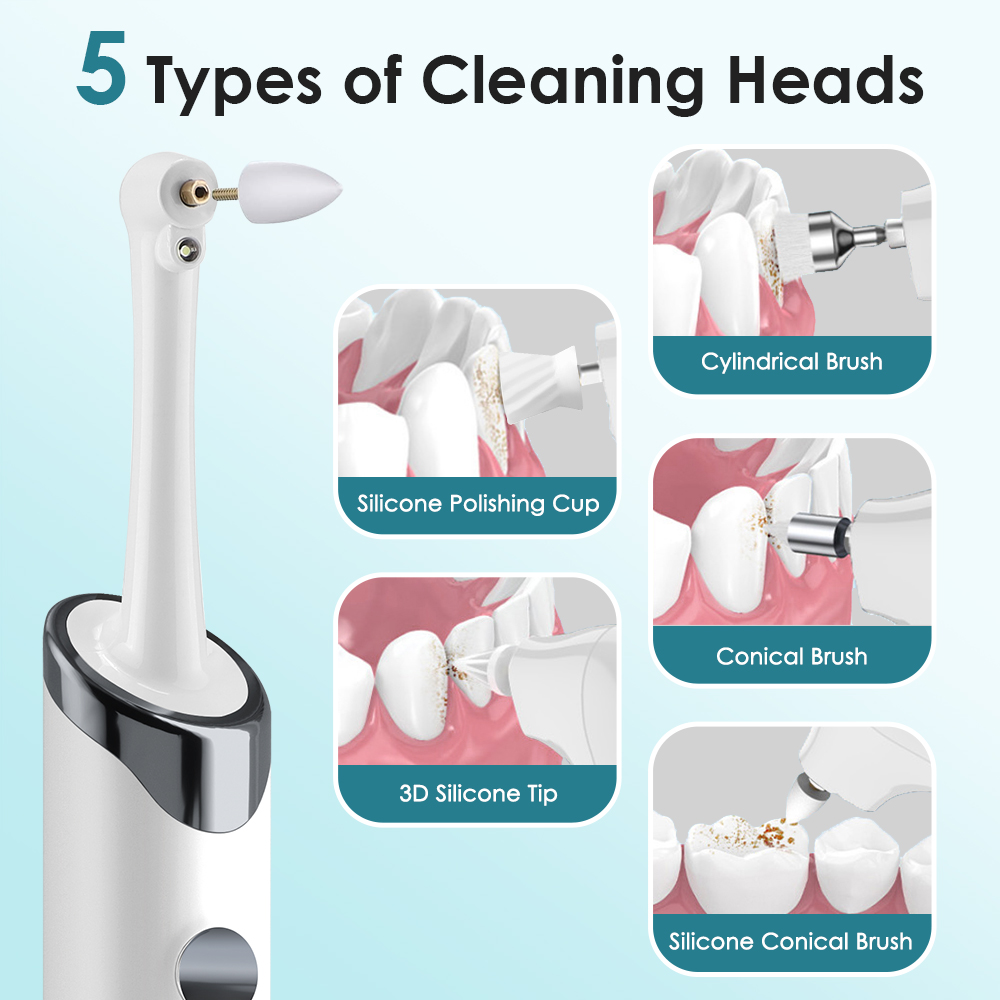 5 Modes Tooth Polisher Plaque  - Teeth Whitening Mouthwash avis et prix