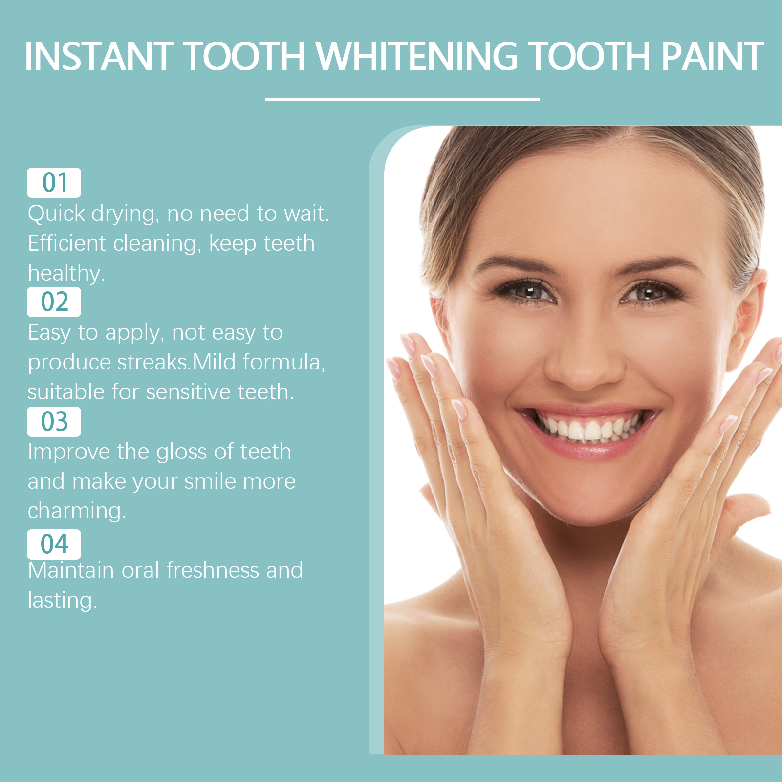 Instant Teeth Whitening Paint  - Teeth Whitening Flash avis et prix