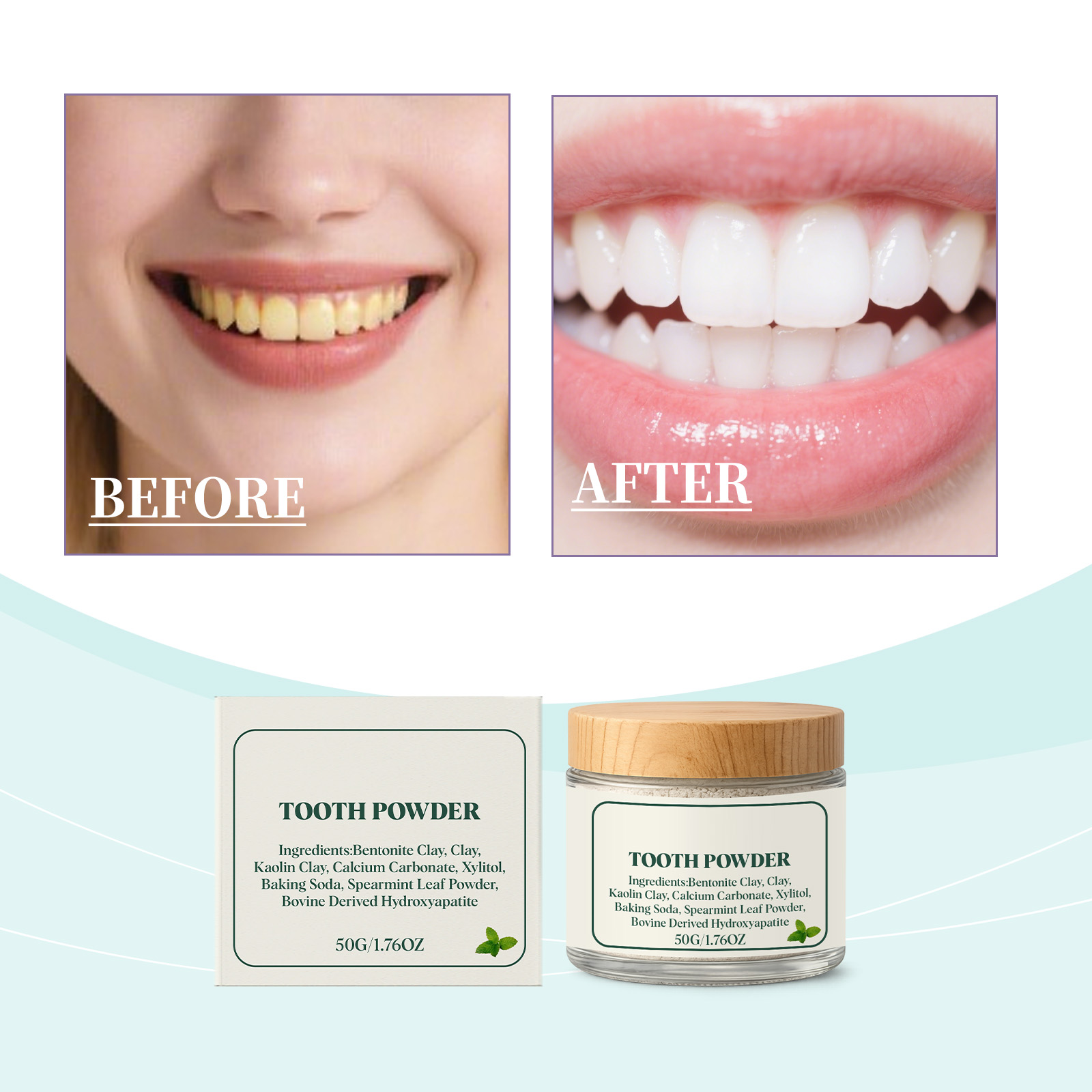 Peppermint stain-removing toot - Teeth Whitening Ingredients avis et prix