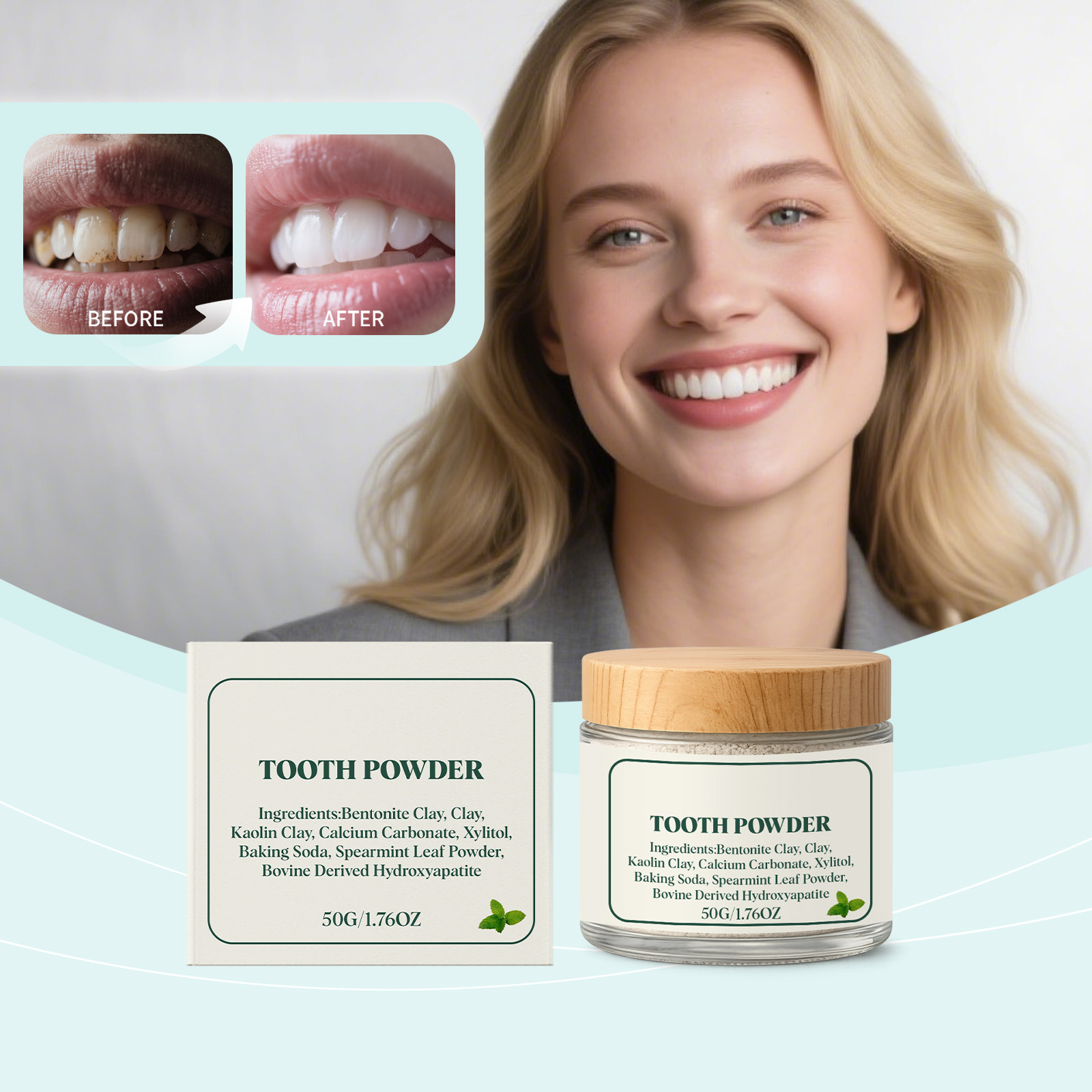 Peppermint stain-removing toot - Teeth Whitening Ingredients avis et prix