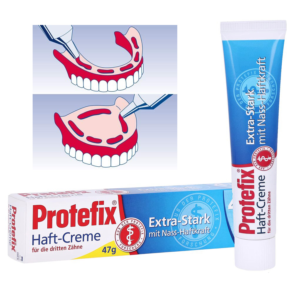 Protefix Adhesive Cream For De - Teeth Whitening Ingredients avis et prix