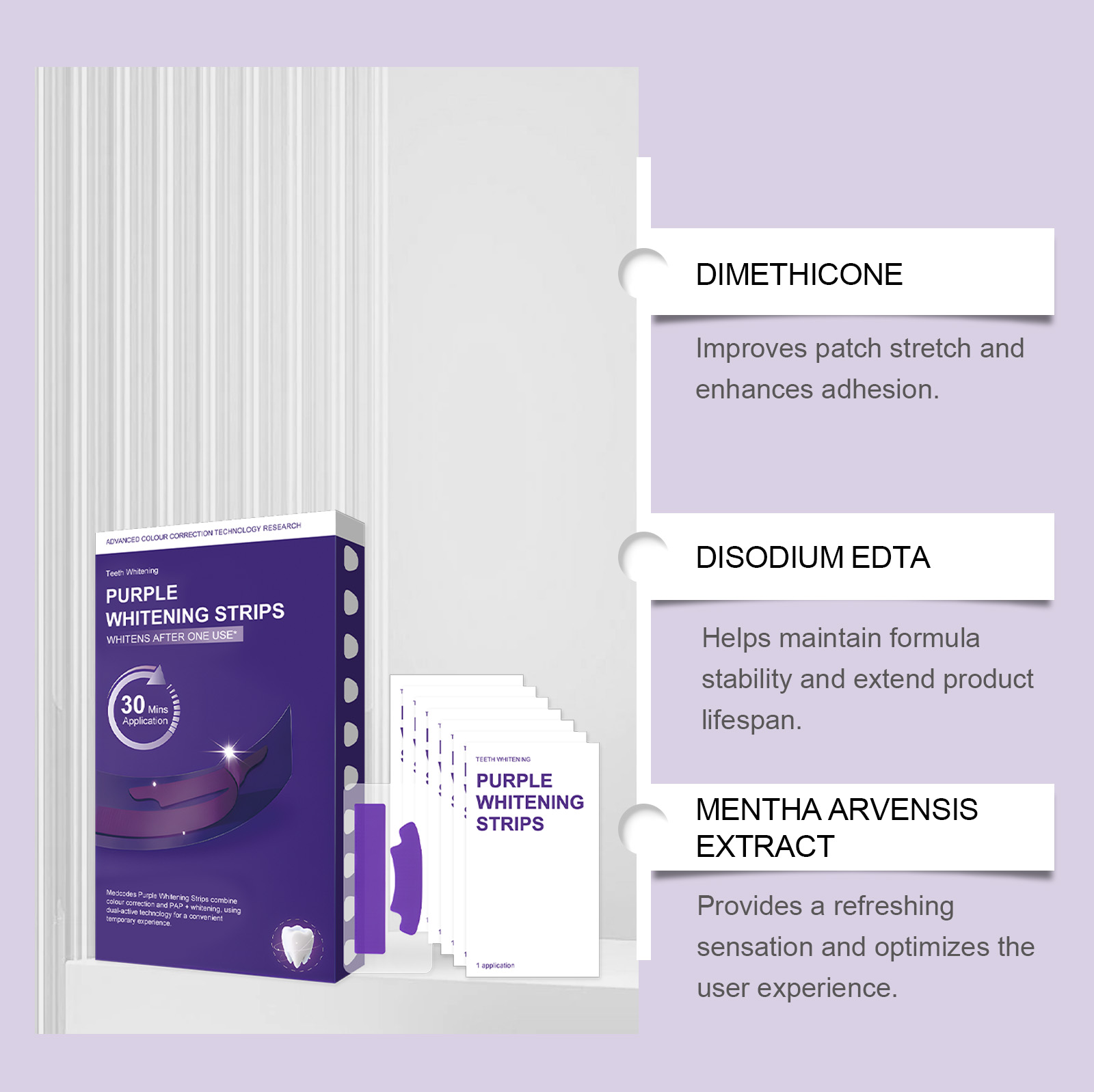 Purple Bright Stain-Removing T - Teeth Whitening Ingredients avis et prix