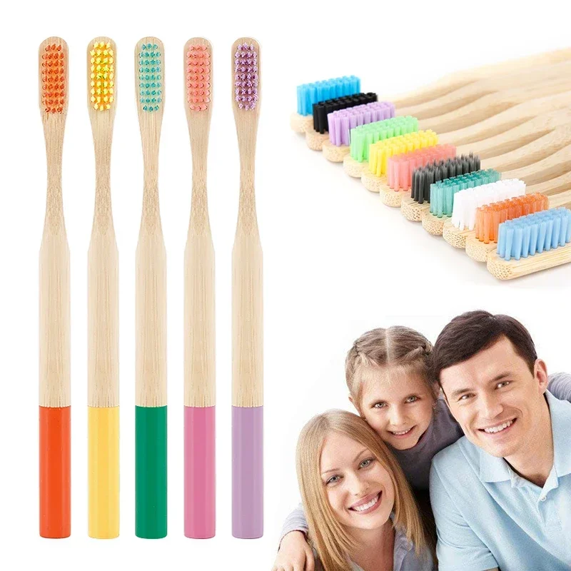 1PC Low Carbon Wooden Handle T - Teeth Whitening Natural avis et prix