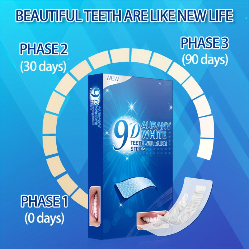 21 Pairs of 9D Aurany White Te - Teeth Whitening Price avis et prix