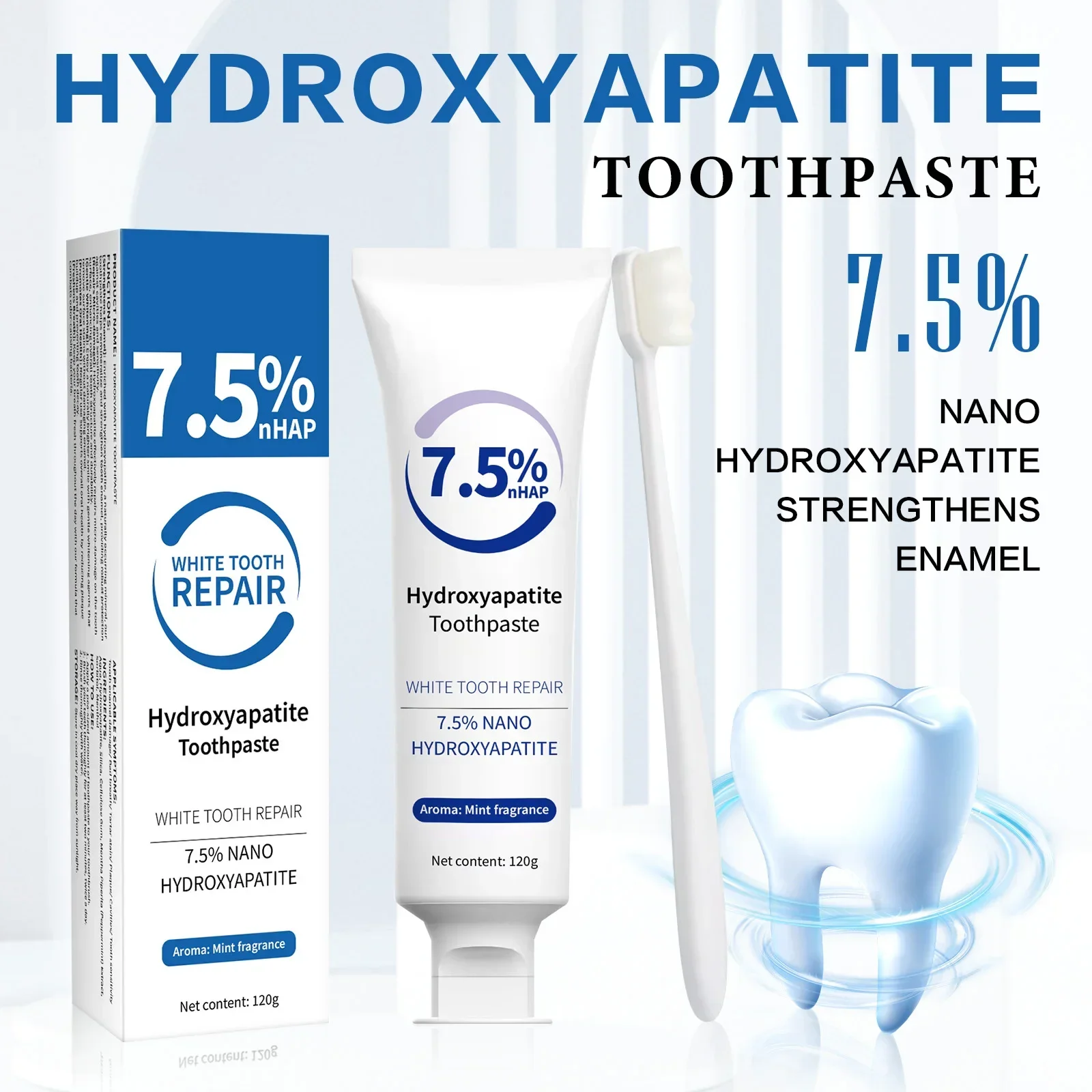 Toothpaste & Whitening Pen Kit - Teeth Whitening Natural avis et prix