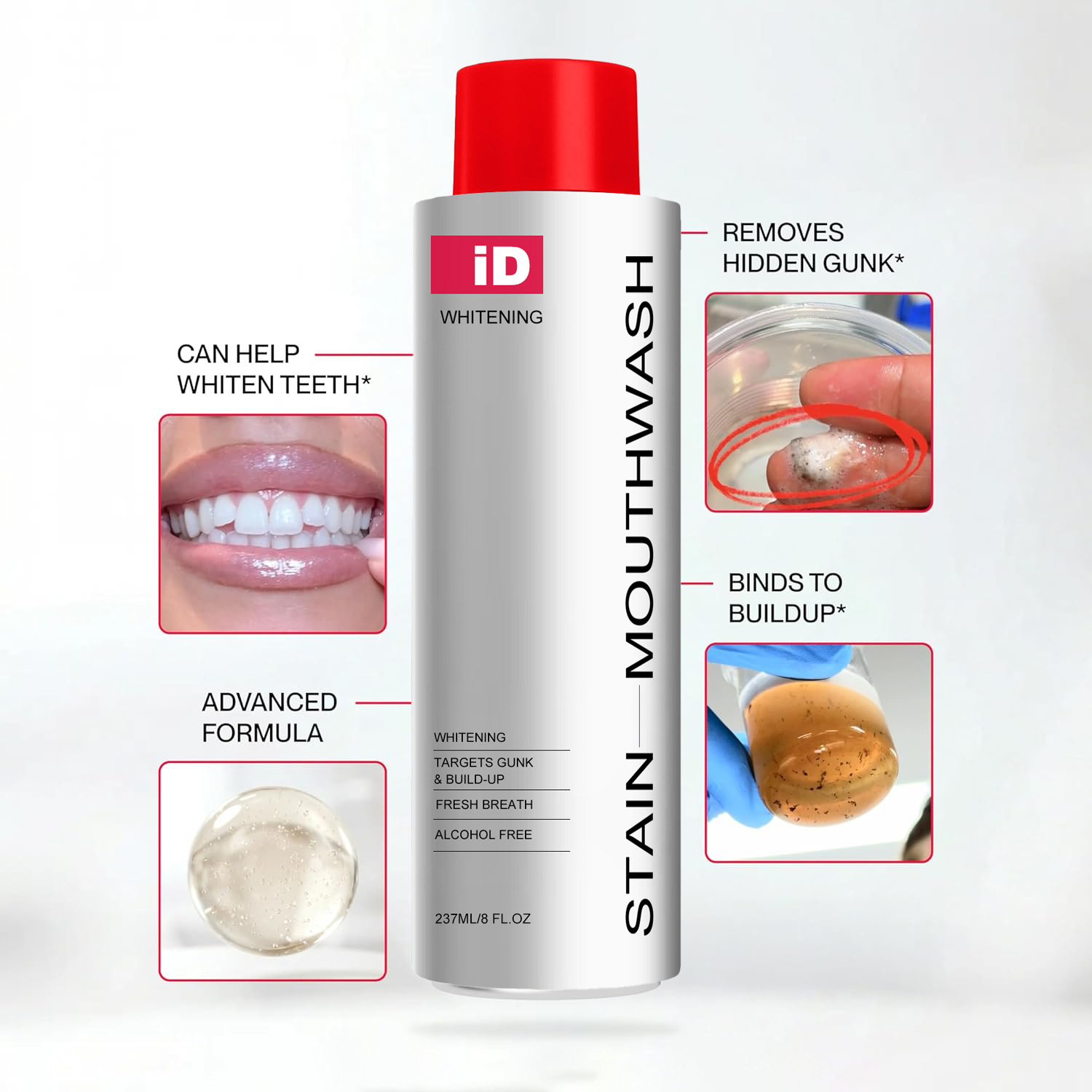 New Stain Whitening Mouthwash  - Teeth Whitening Mouthwash avis et prix