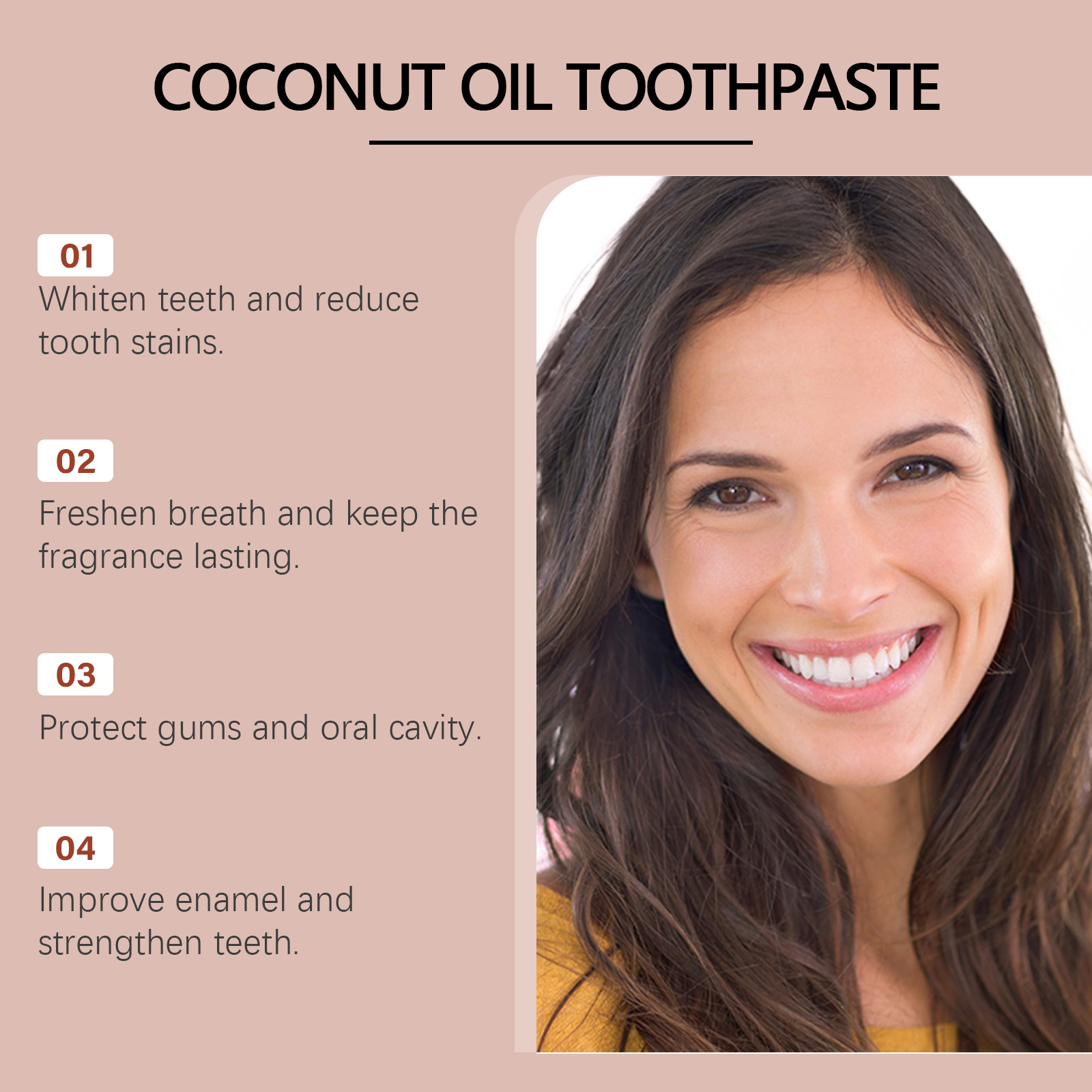 Coconut Oil Toothpaste Teeth B - Teeth Whitening Flash avis et prix