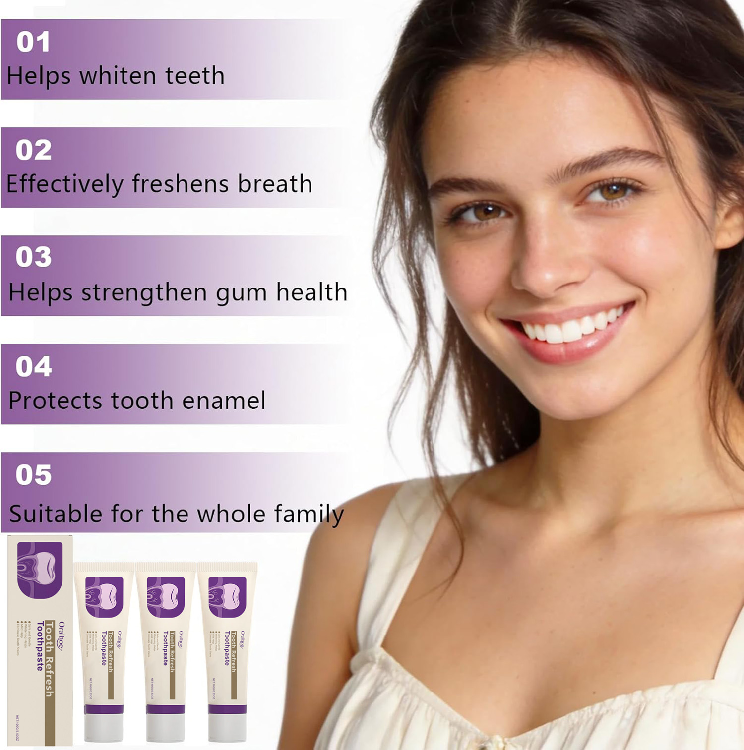 Tooth Refresh Whitening Minty  - Teeth Whitening Natural avis et prix