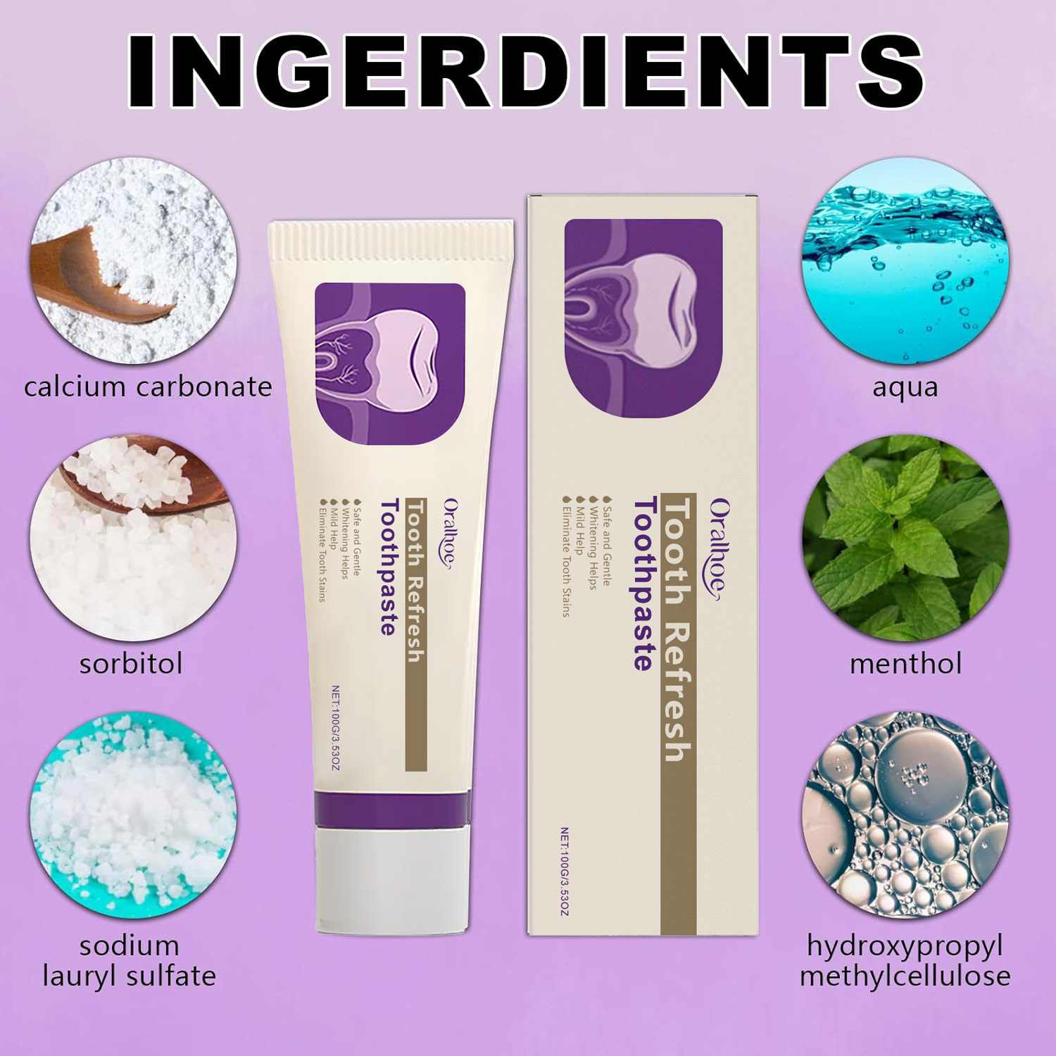 Tooth Refresh Whitening Minty  - Teeth Whitening Natural avis et prix
