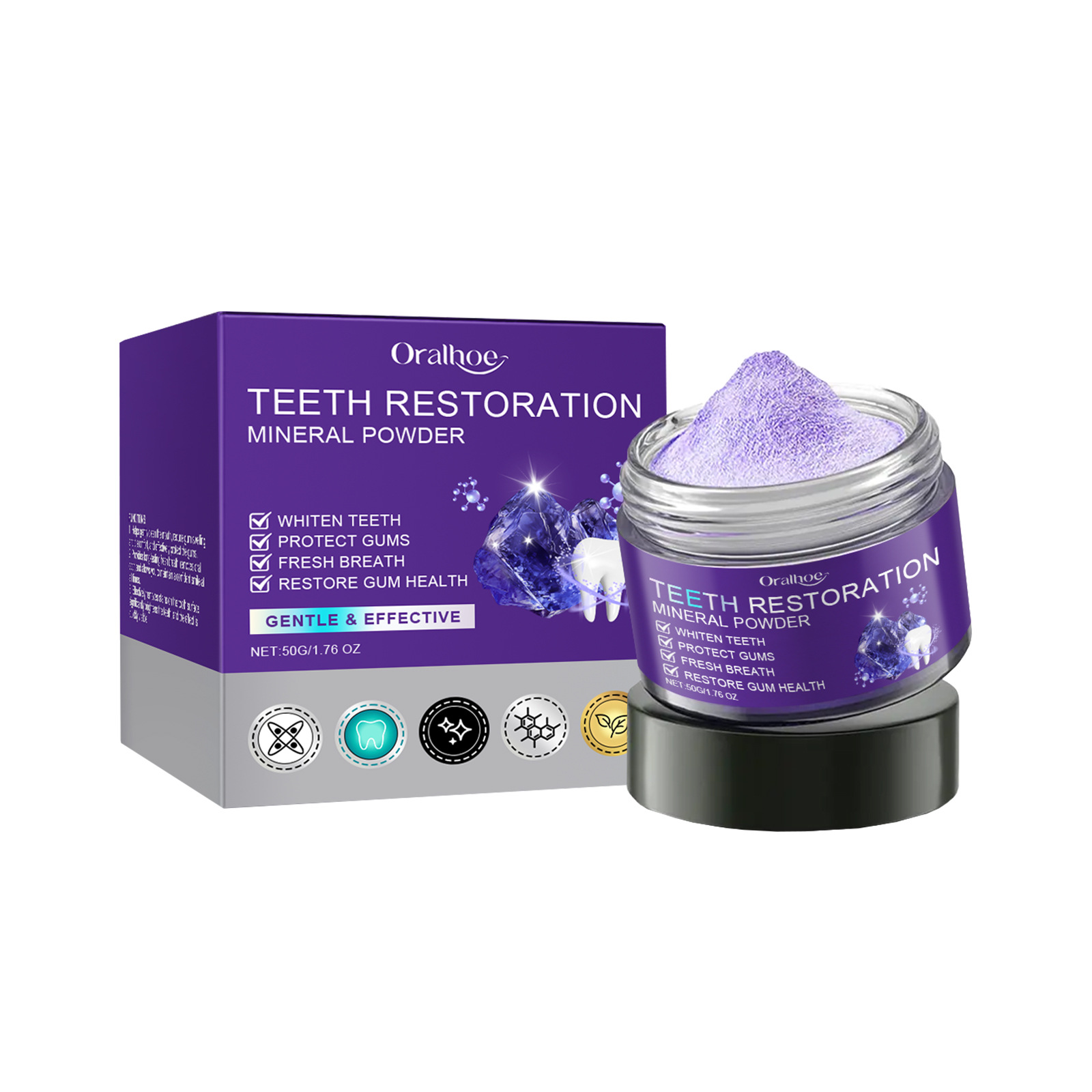 Teeth Restoration Mineral Powd - Teeth Whitening Levels avis et prix