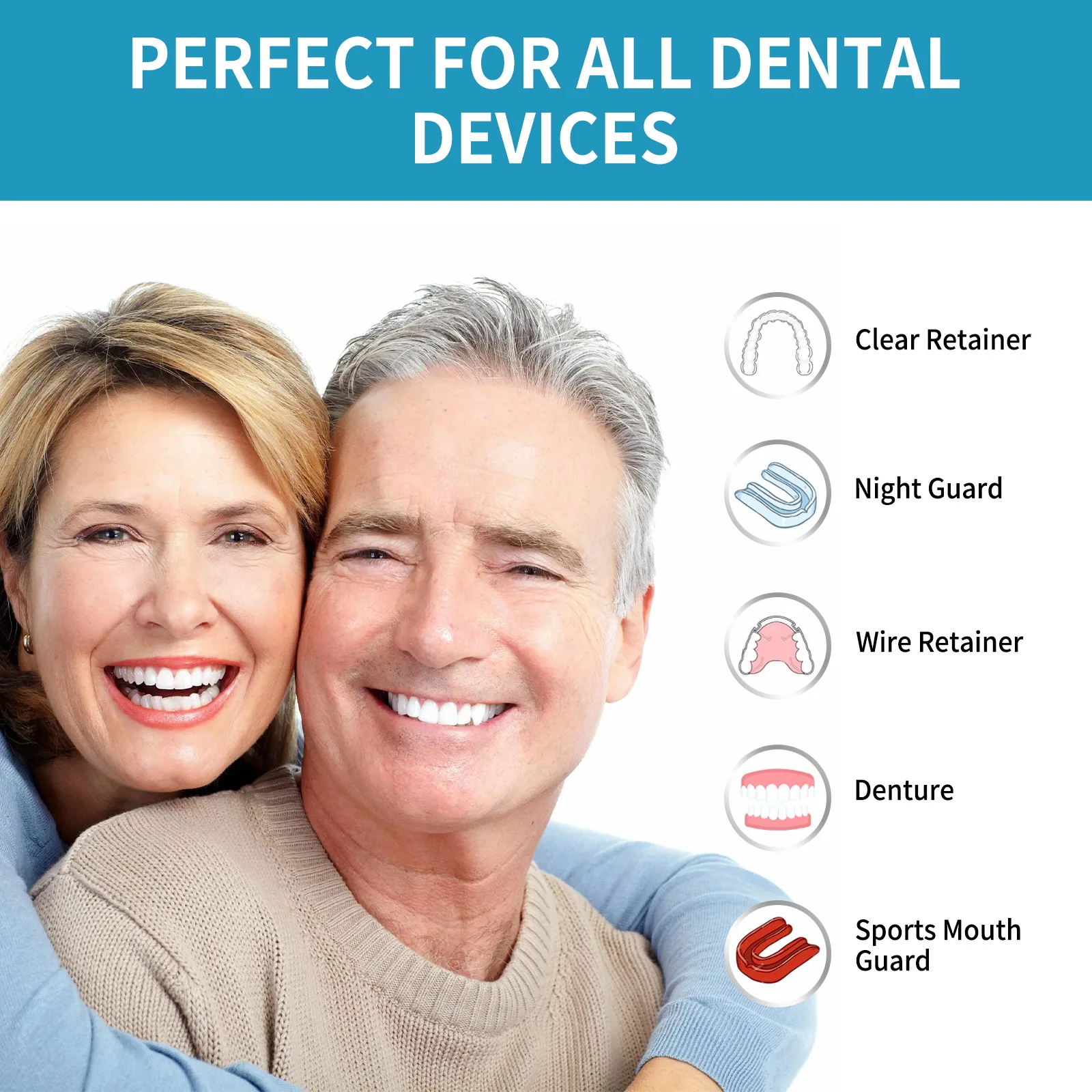 Aligner Denture Cleaner Foam D - Teeth Whitening Natural avis et prix