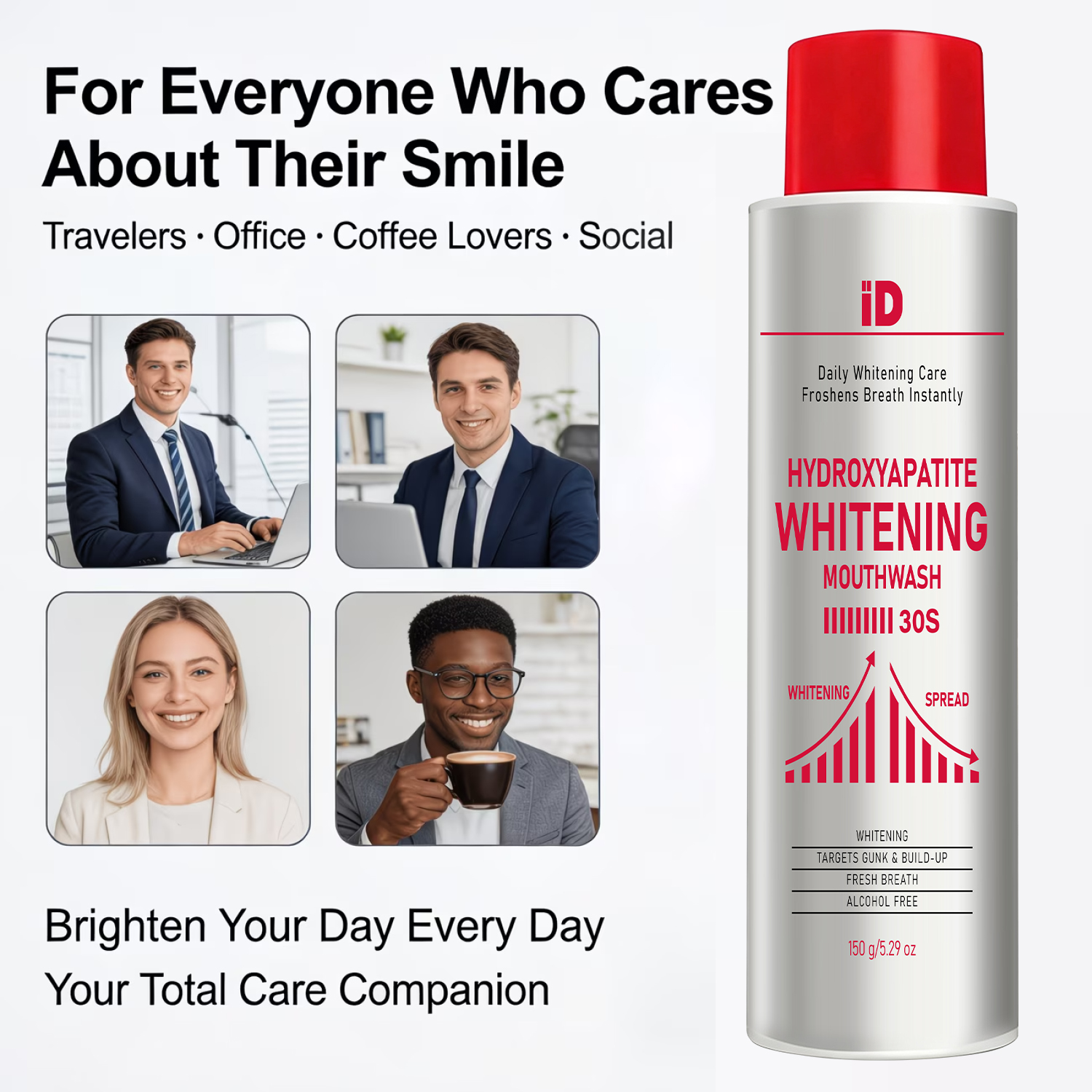 Hydroxyapatite Whitening Mouth - Teeth Whitening Mouthwash avis et prix