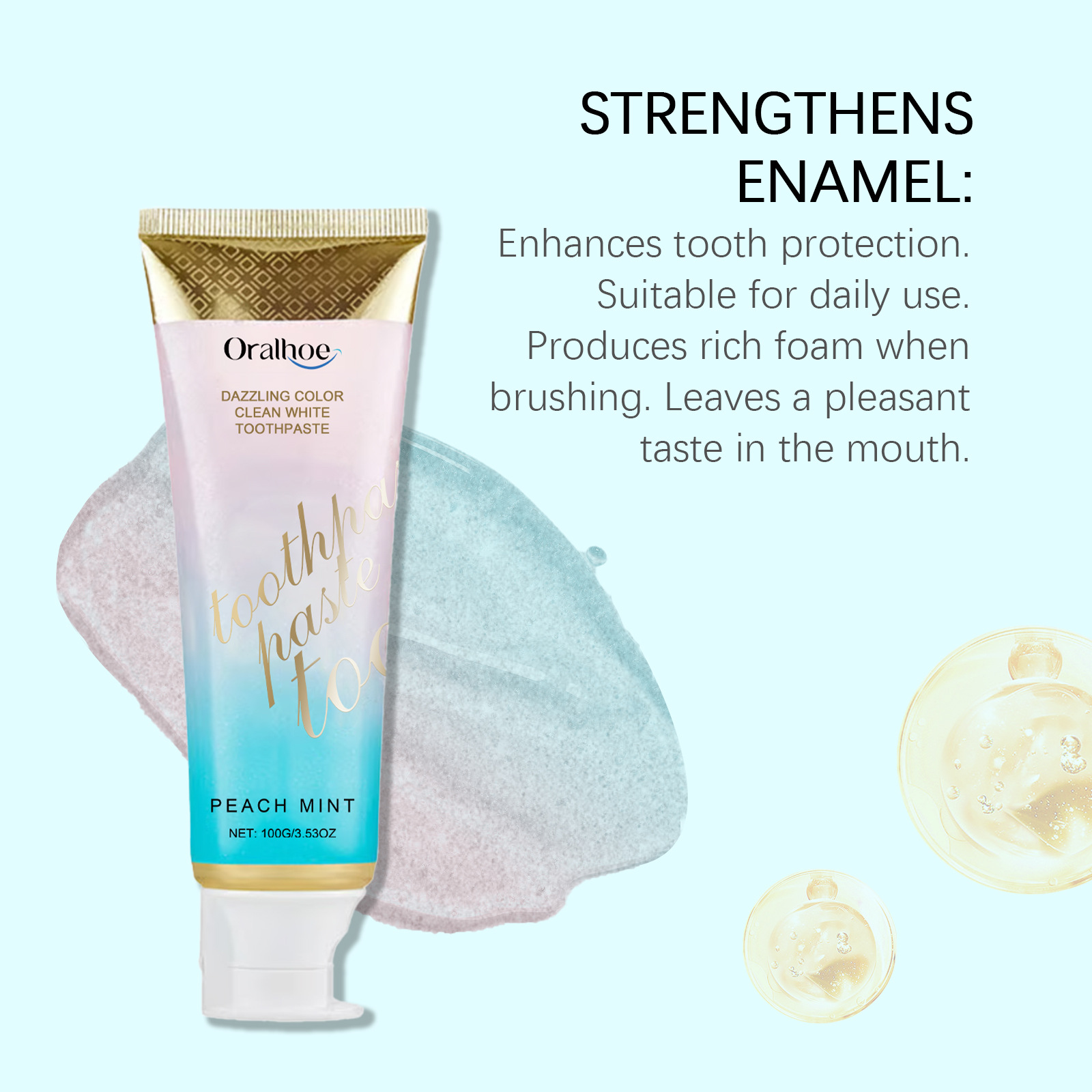 ORALHOE Natural Formula Bright - Teeth Whitening Natural avis et prix