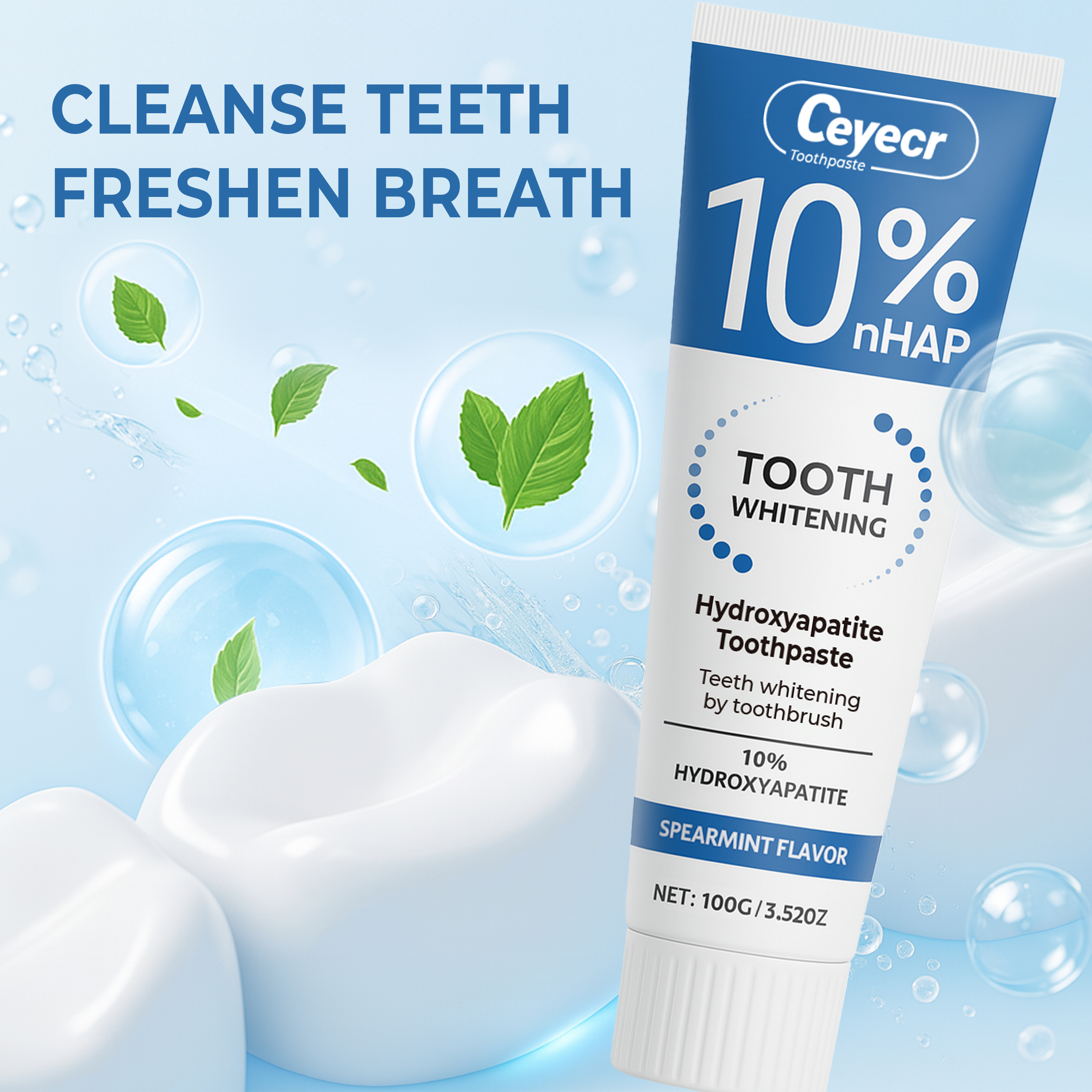 10% Hydroxyapatite toothpaste, - Teeth Whitening Paste avis et prix
