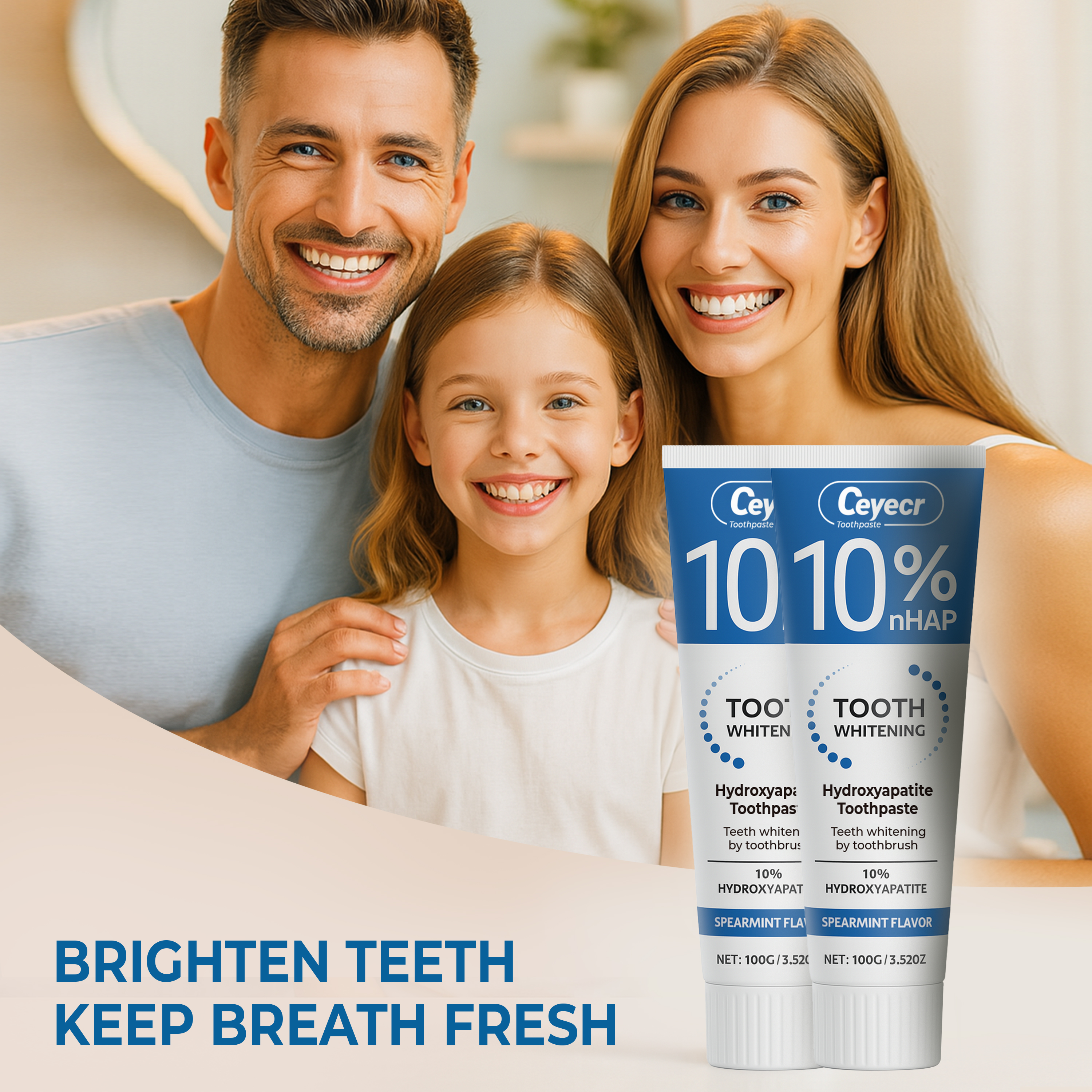 10% Hydroxyapatite toothpaste, - Teeth Whitening Paste avis et prix