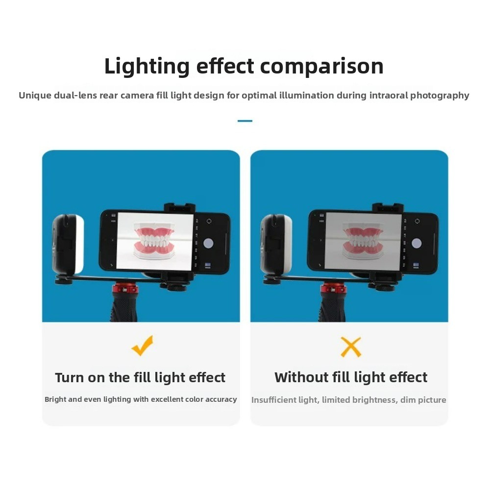Dental Photography Light, Blue - Teeth Whitening Flash avis et prix