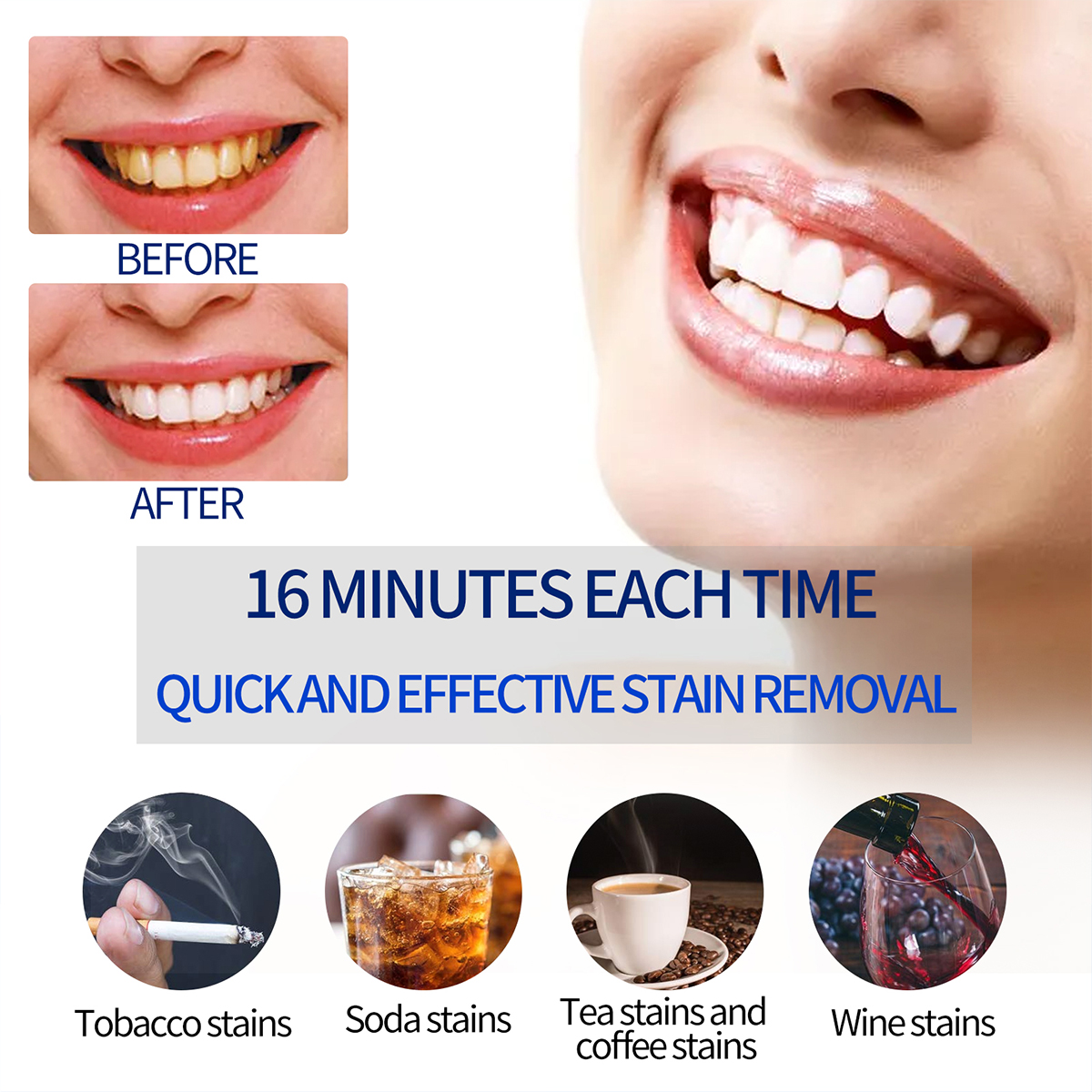 Portable Teeth Whitening Lamp  - Teeth Whitening Levels avis et prix