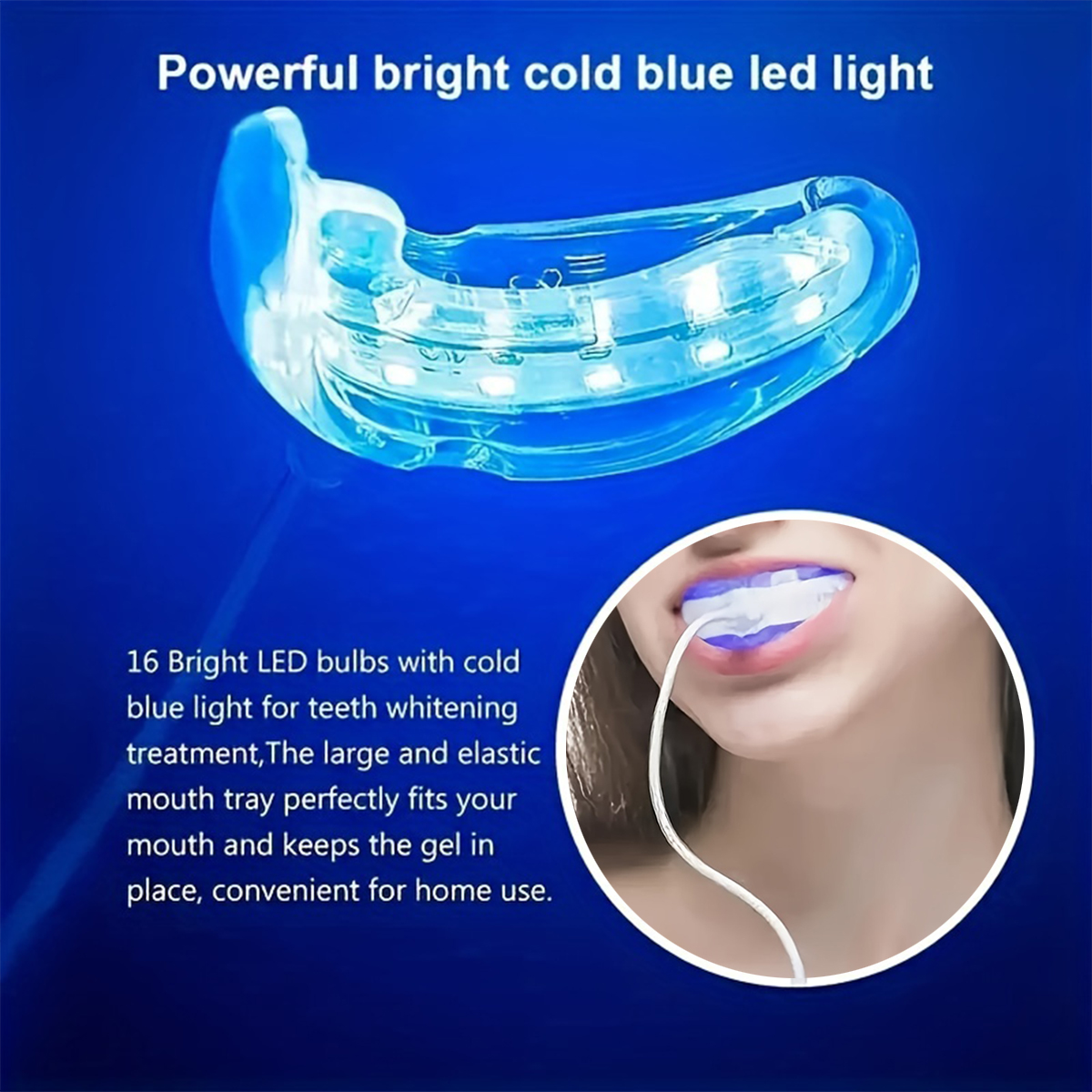 Portable Teeth Whitening Lamp  - Teeth Whitening Levels avis et prix