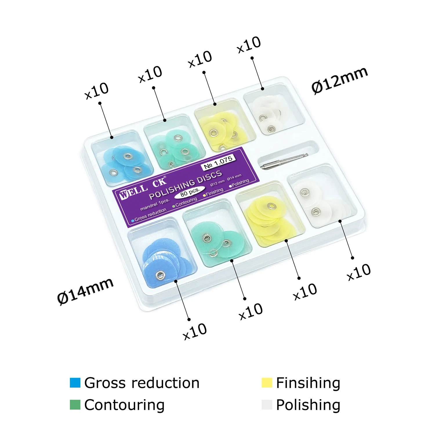 WELLCK Dental Polishing Discs  - Teeth Whitening Uk avis et prix