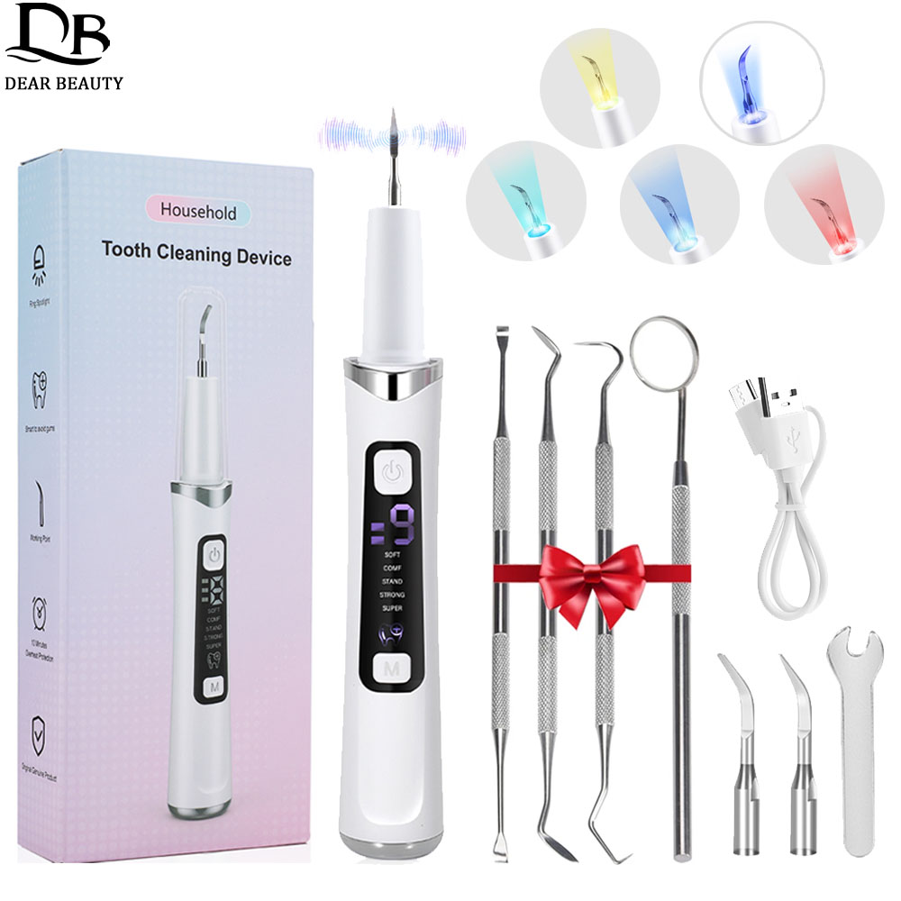 5 LED Light Ultrasonic Tooth C - Teeth Whitening Mouthwash avis et prix