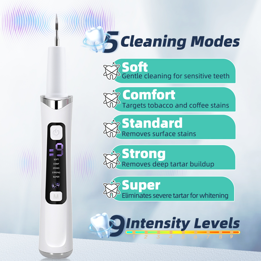 5 LED Light Ultrasonic Tooth C - Teeth Whitening Mouthwash avis et prix