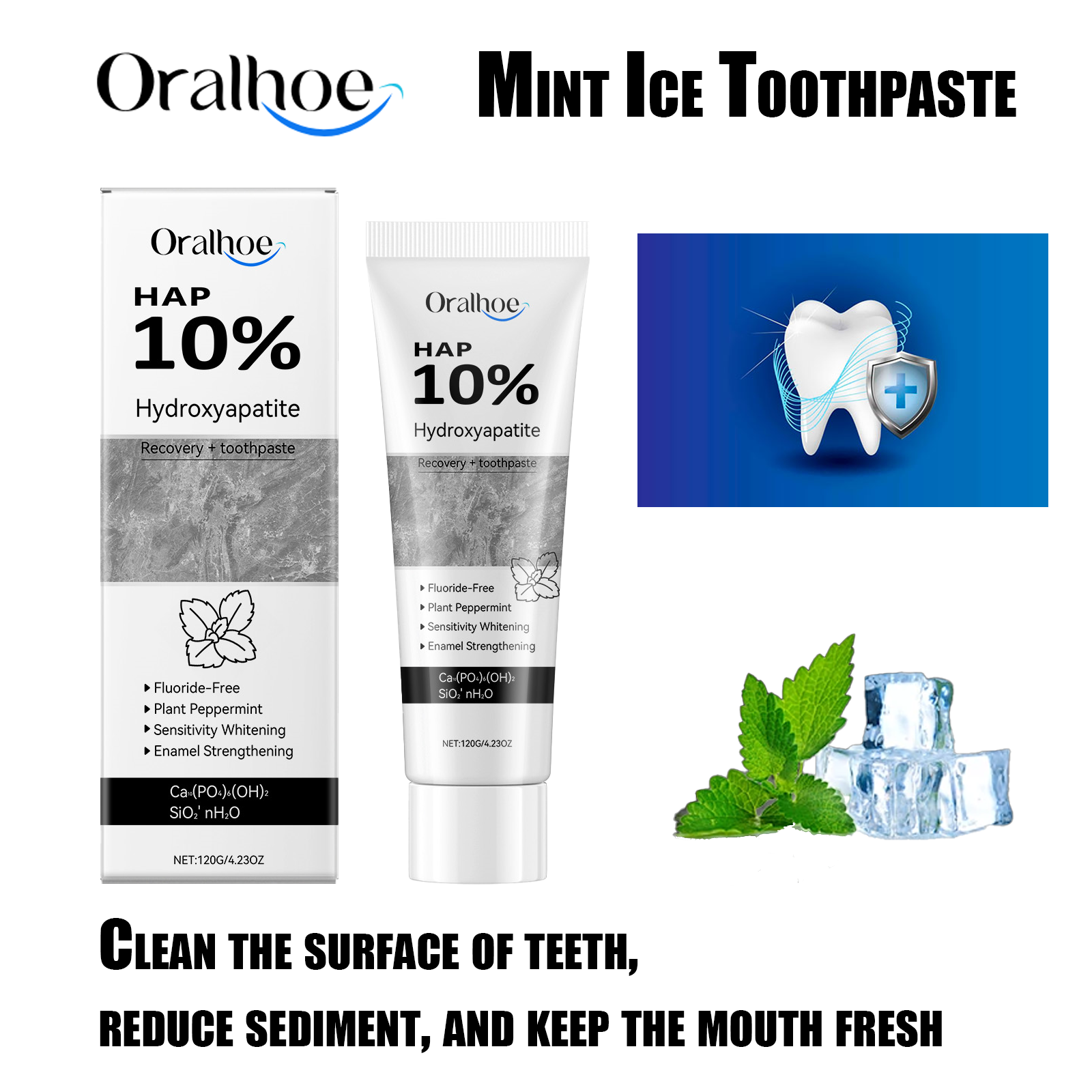 Oralhoe Teeth Whitening Cream  - Teeth Whitening Ingredients avis et prix