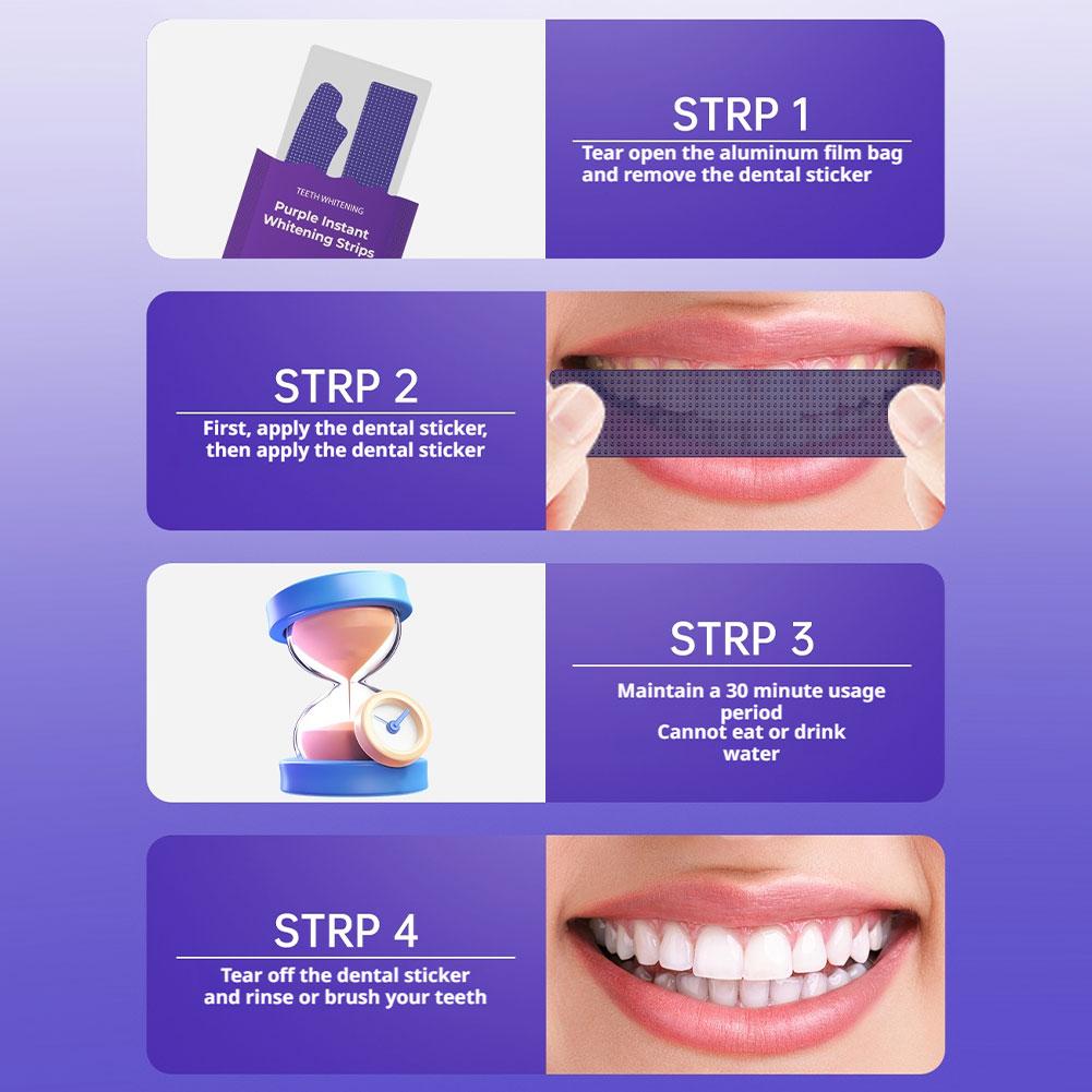 V34 Teeth Whitening Strips - E - Teeth Whitening Levels avis et prix