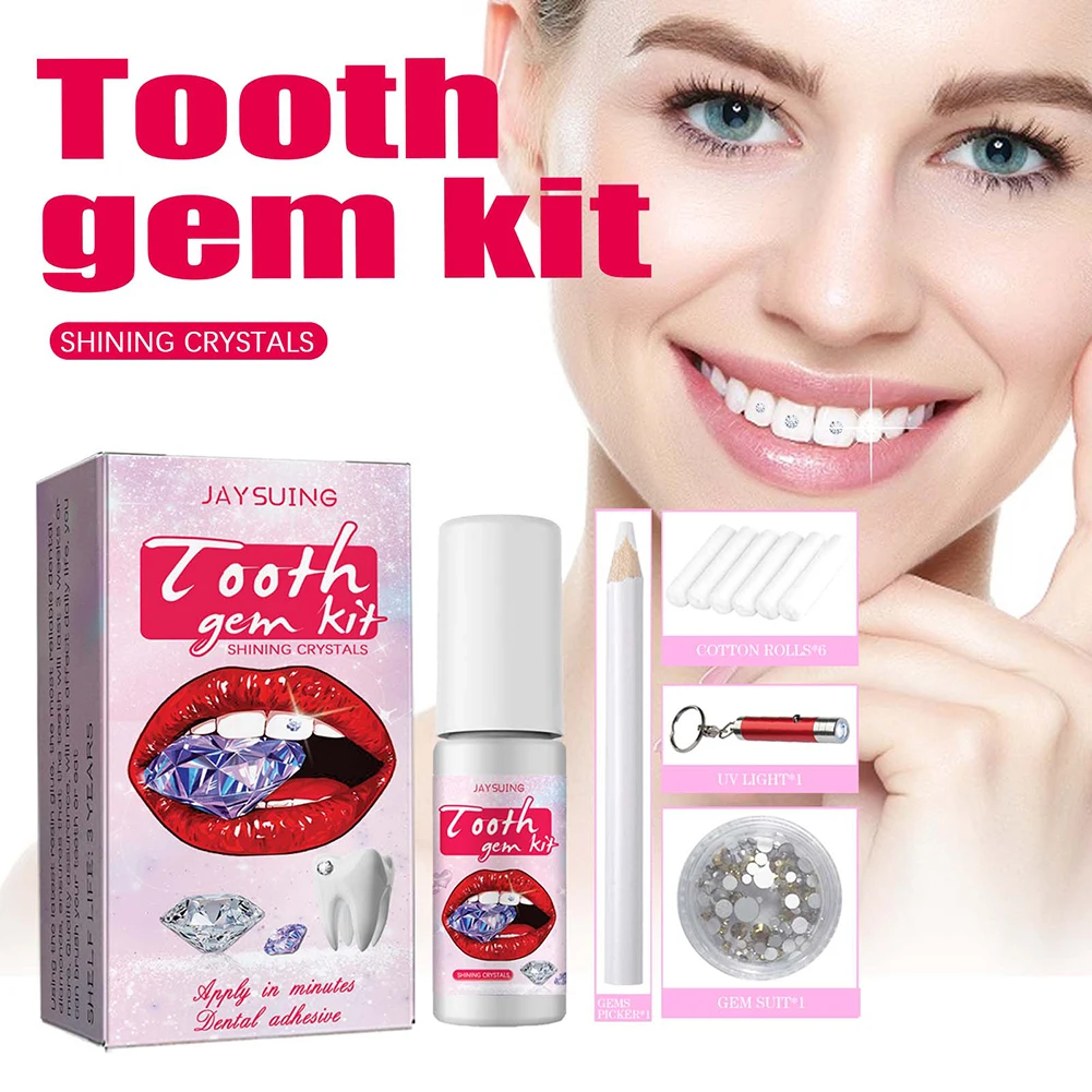 DIY Tooth Gems Kit with Crysta - Teeth Whitening Levels avis et prix
