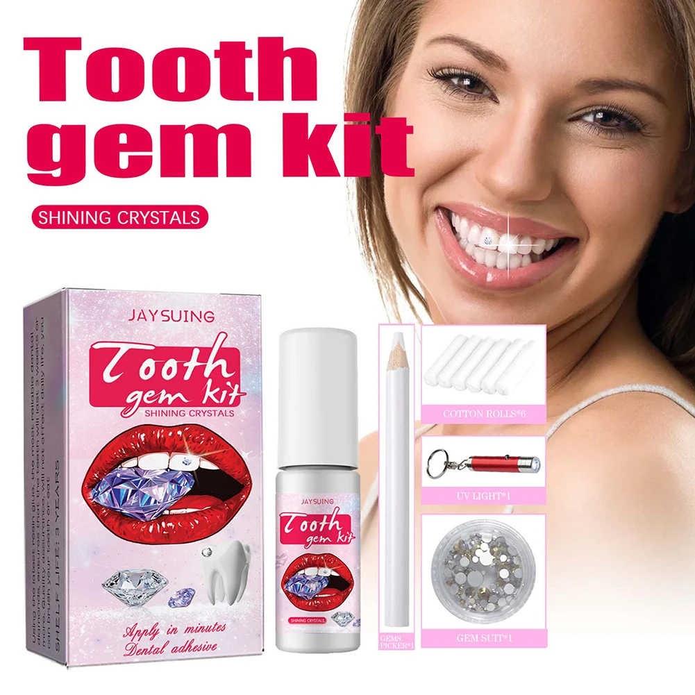 DIY Tooth Gems Kit with Crysta - Teeth Whitening Levels avis et prix